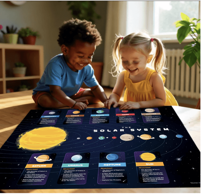 The Solar System Puzzle & Game thumbnail 5