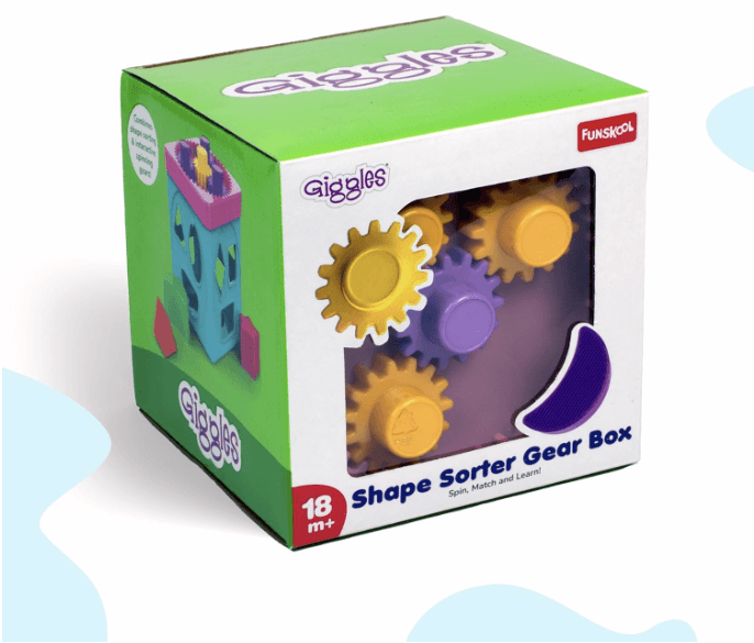 Giggles Shape Sorter Gear Box thumbnail 5