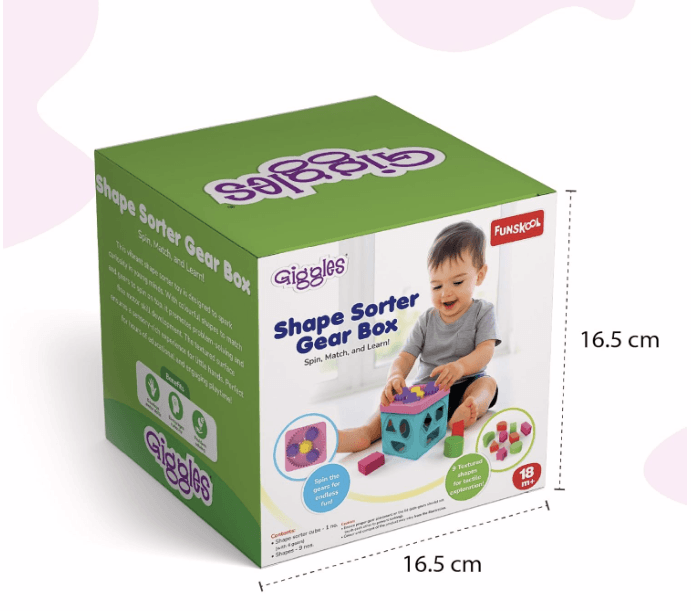 Giggles Shape Sorter Gear Box thumbnail 6